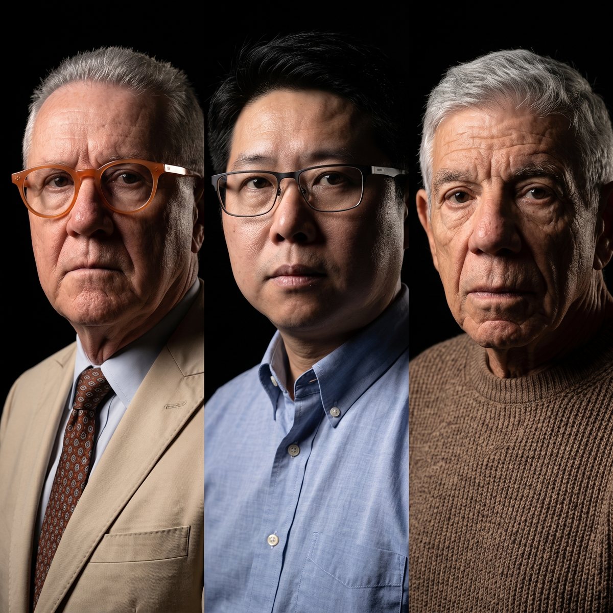 Dr. Estivill, Dr. Neyro y Liu Zheng